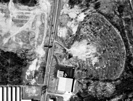 South Dort Drive-In Theatre - Aerial - Photo From Terraserver